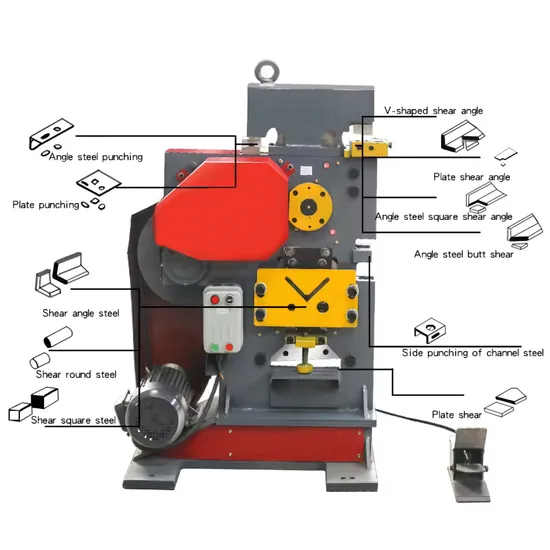 Hydraulic Punching and Metal Shearing Machine